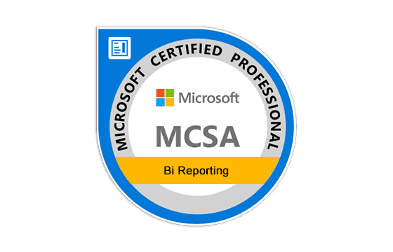 MCSA: BI Reporting